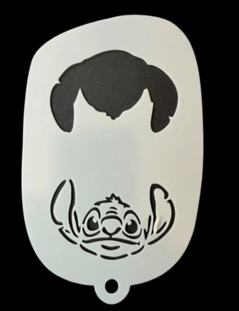 Face Paint Stencil | Stitch