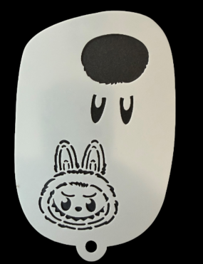 Face Paint Stencil | Labubu
